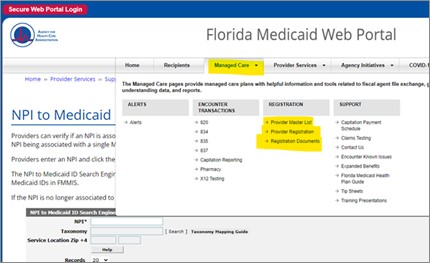 NPI and Taxonomy reminder - Provider News